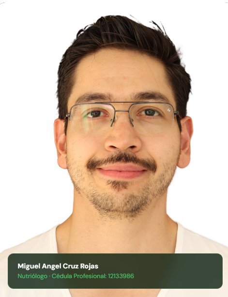 Miguel Ángel Cruz Rojas, nutriólogo y fundador de NutriOS